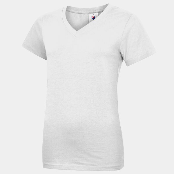 Ladies Classic V-Neck T-Shirt Thumbnail