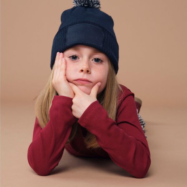 Kids Snowstar Patch Beanie Thumbnail